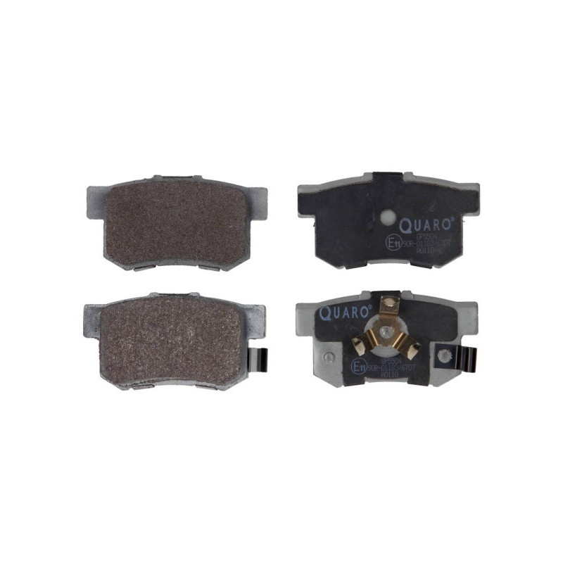 QUARO QP5504 Brzdové platničky zadné pre CR-V Accord FR-V Crosstour Stepwgn Stream