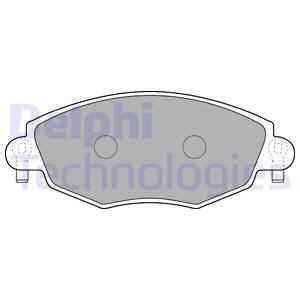 Pastillas de freno Delantero para Ford Mondeo Jaguar X-Type DELPHI LP1533