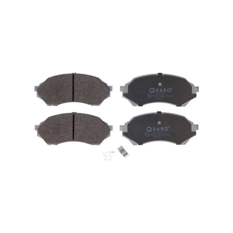 QUARO QP7088 Pastiglie freno anteriore per Mazda 323