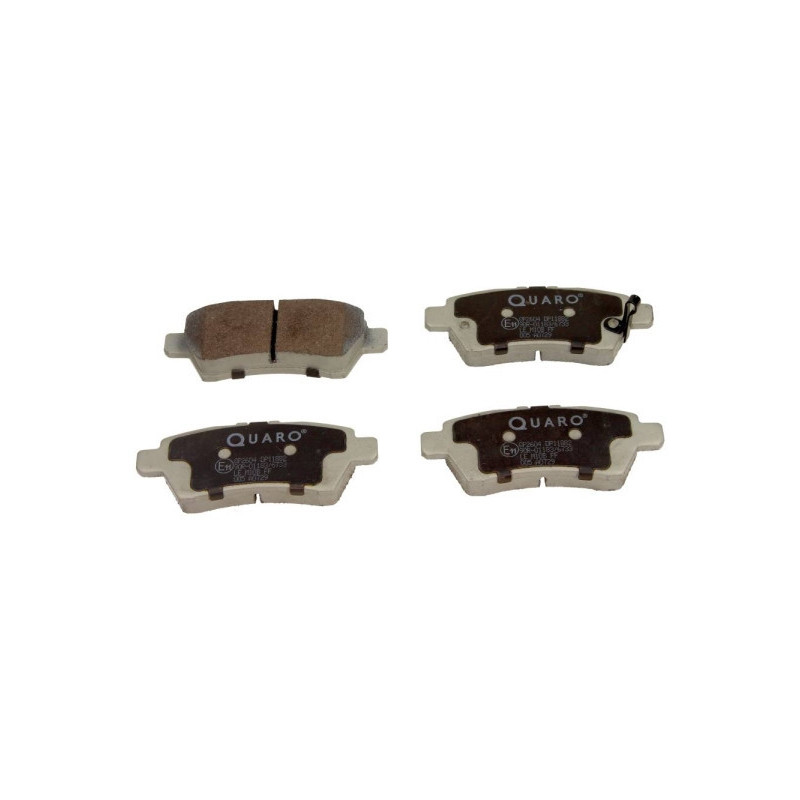 QUARO QP2604 Brzdové platničky zadné pre NP300 Pathfinder Xterra