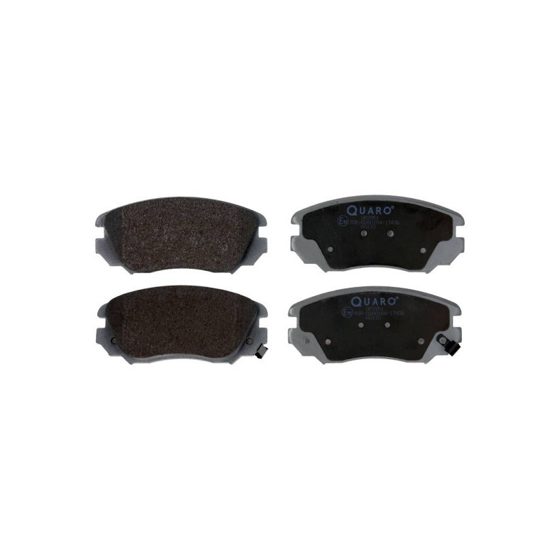 QUARO QP2951 Brzdové destičky přední pro Insignia 9-5 Malibu Regal