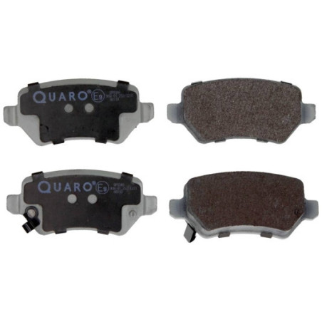 QUARO QP8346 Brzdové destičky zadní pro Astra Zafira Meriva Combo Corsa Astravan Cee'D Venga