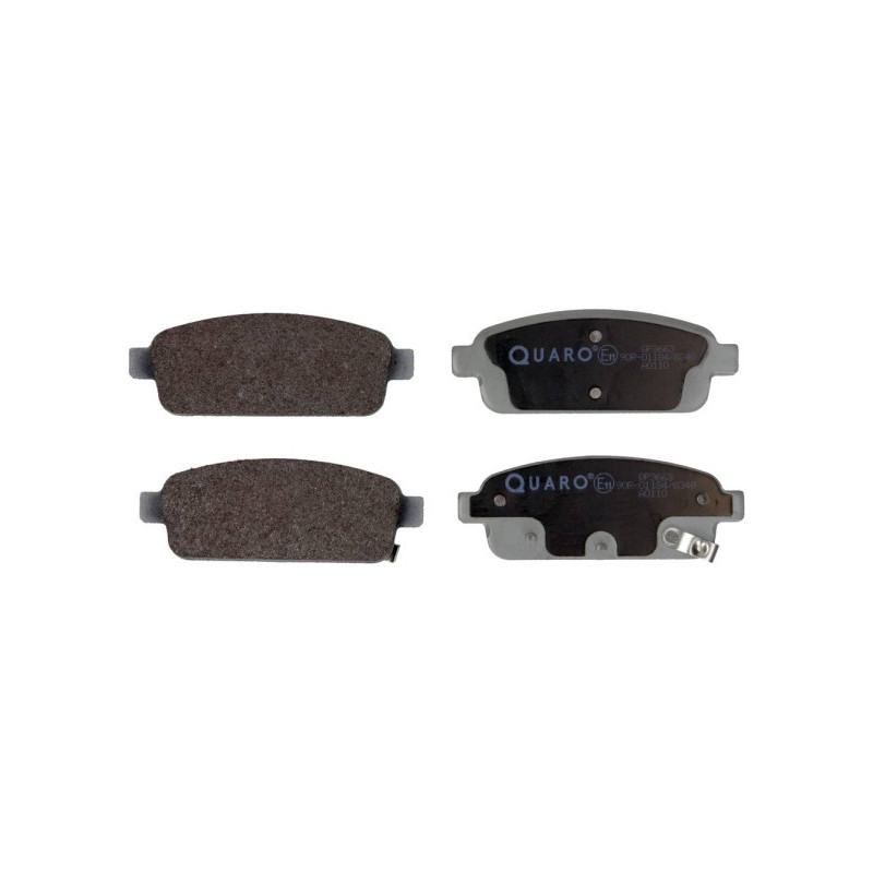 QUARO QP3663 Brake Pads Set Rear for Astra Cruze Zafira Mokka Cascada Trax Orlando Ampera Aveo Volt
