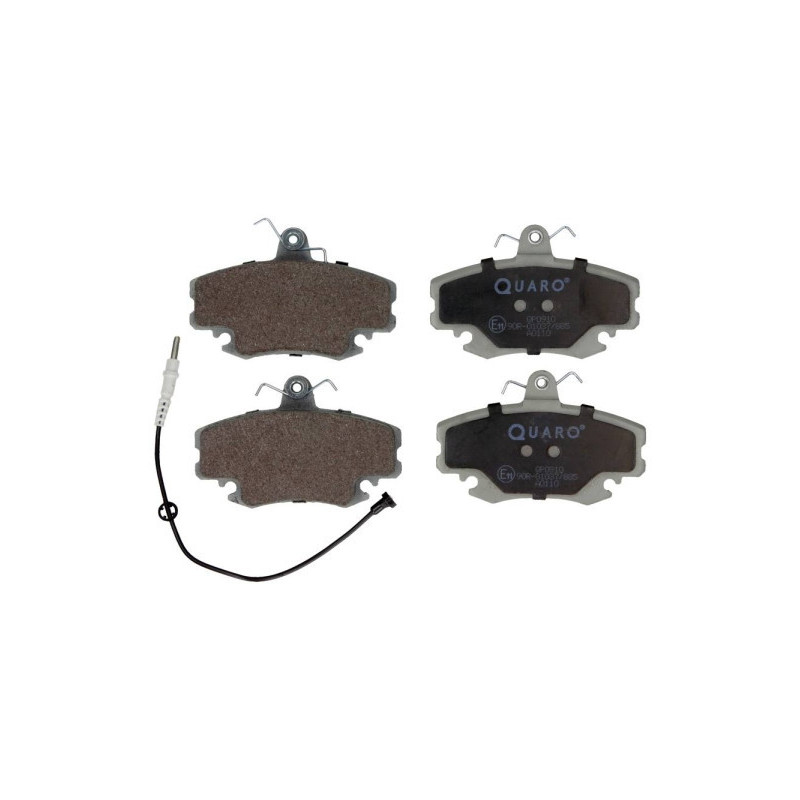 QUARO QP0910 Plaquettes de frein avant pour 19 Clio Megane Logan Sandero Thalia 11 18 21 Twingo