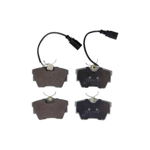 QUARO QP3612 Brzdové platničky zadné pre Vivaro Trafic Primastar NV300 Talento