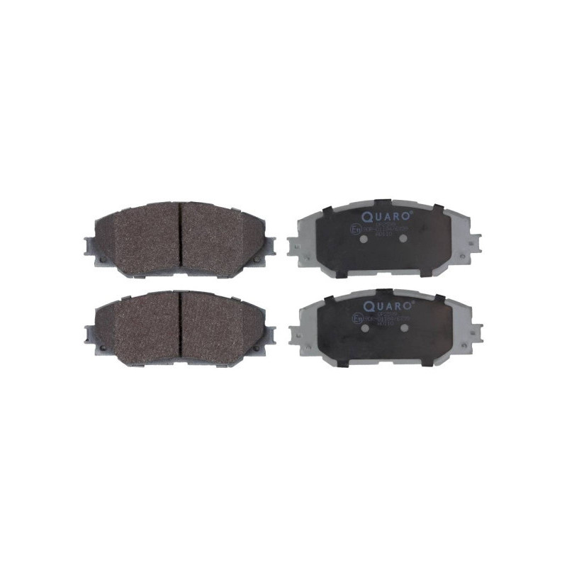 QUARO QP2599 Brzdové platničky predné pre Corolla Auris RAV 4 Urban Cruiser Matrix Trezia Verso S HS