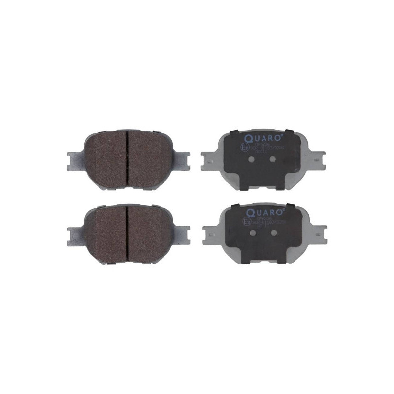 QUARO QP6236 Brzdové platničky predné pre Celica Corolla Matrix IS TC