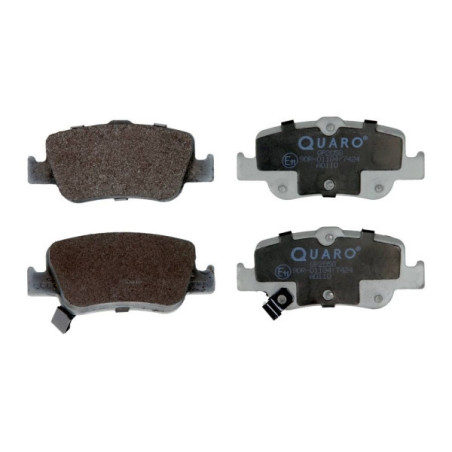 QUARO QP2058 Brzdové platničky zadné pre Toyota Auris Corolla