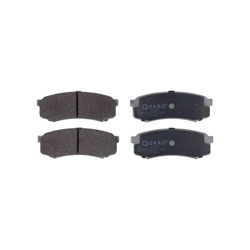 QUARO QP0098 Brake Pads Set Rear for Land Cruiser Pajero Sport 4 Runner FJ Cruiser Fortuner GX LX