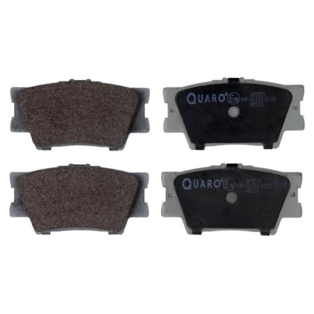 QUARO QP5571 Brzdové platničky zadné pre RAV 4 Camry ES Avalon Matrix Aurion HS