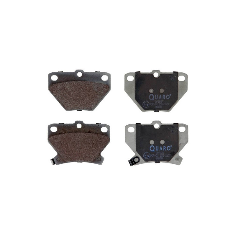 QUARO QP8037 Klocki hamulcowe tył dla Yaris Corolla Prius Matrix Celica