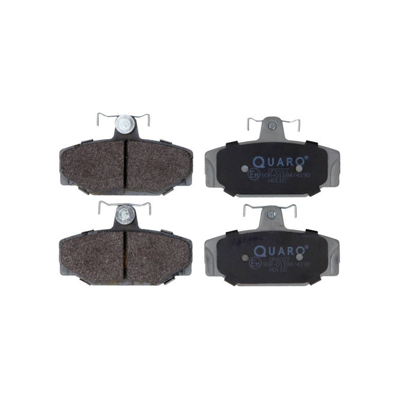 QUARO QP6027 Plaquettes de frein arrière pour Volvo 740 940 760 960 V70 S70 S90 V90 780 XC70 850