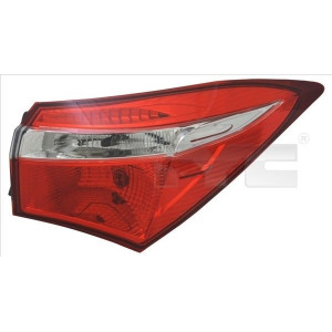 Rear Light Right for Toyota Corolla XI Saloon / Sedan (2013-2016) TYC 11-12575-05-2