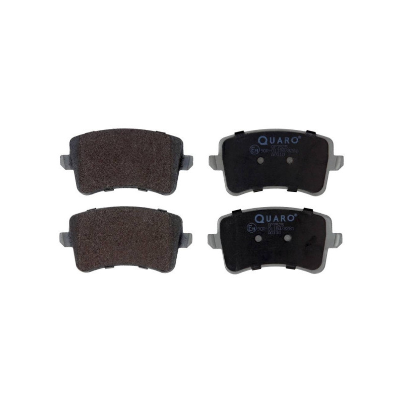QUARO QP7525 Brzdové platničky zadné pre Audi A5 A4 Q5