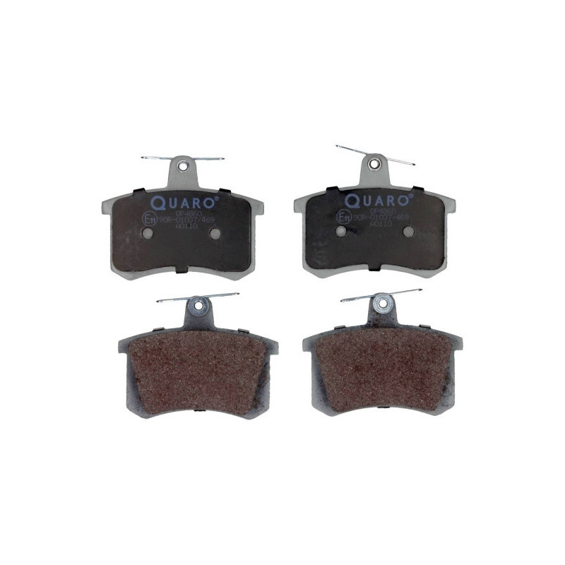 QUARO QP4860 Plaquettes de frein arrière pour 100 A4 80 A6 Thema Coupe 164 200 90 Croma A8 Cabriolet