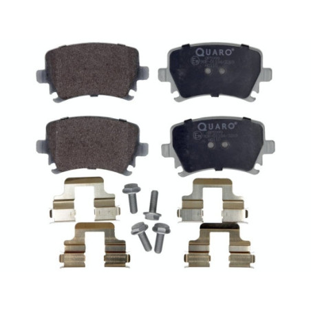 QUARO QP5999 Pastillas de freno trasero para Golf A6 A4 Octavia Passat Superb Caddy Leon TT A3 Jetta