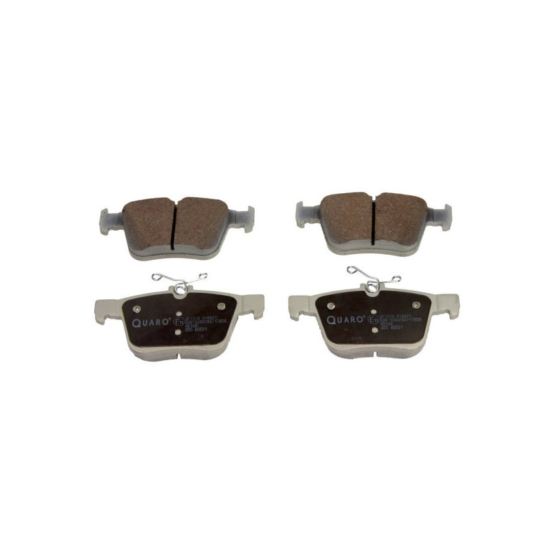 QUARO QP7274 Brake Pads Set Rear for A3 Leon Golf TT Q2 Ateca Karoq T-Roc Touran Superb Polo Taos