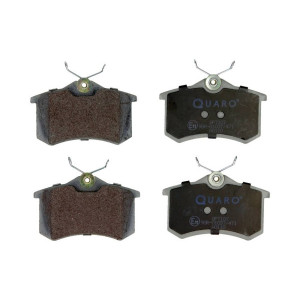 QUARO QP7107 Brzdové platničky zadné pre A4 A6 405 Golf Passat 208 Megane Polo Exeo Scenic C3 Jetta