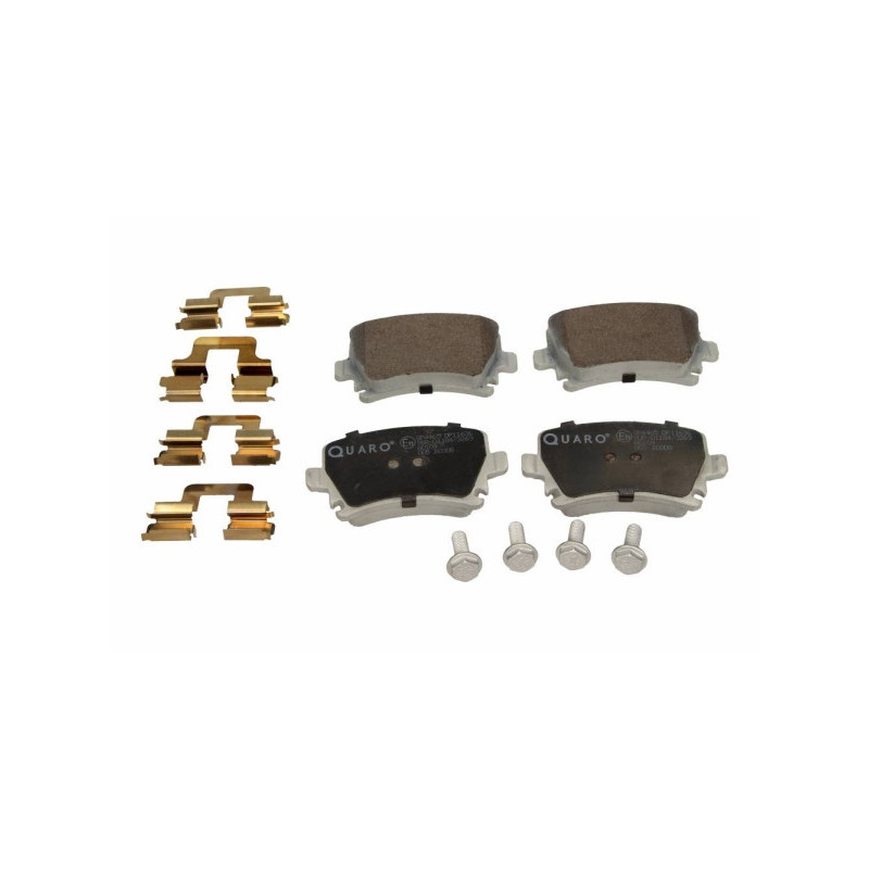 QUARO QP4465 Pastillas de freno trasero para VW Passat CC