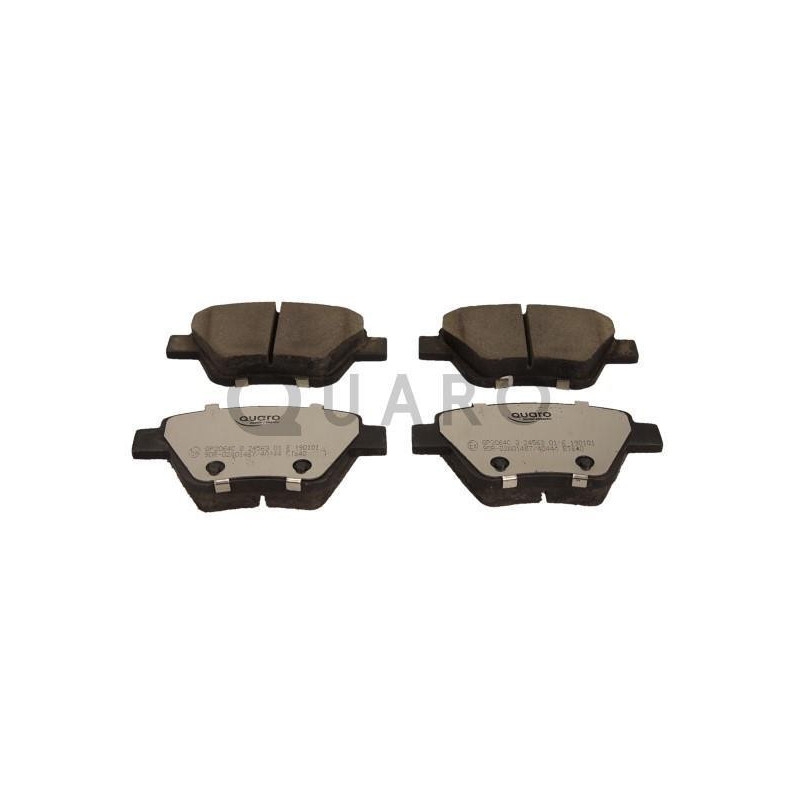 QUARO QP2064C Pastillas de freno trasero para Golf Octavia Beetle Caddy A3 Touran Jetta Altea Yeti