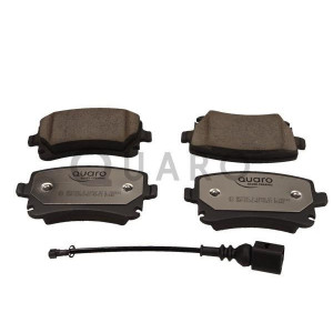 QUARO QP2724C Brzdové platničky zadné pre Transporter A6 Multivan California A8 A4 Phaeton
