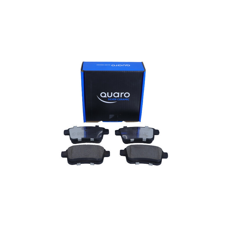 QUARO QP3458C Brzdové platničky zadné pre Renault Kangoo