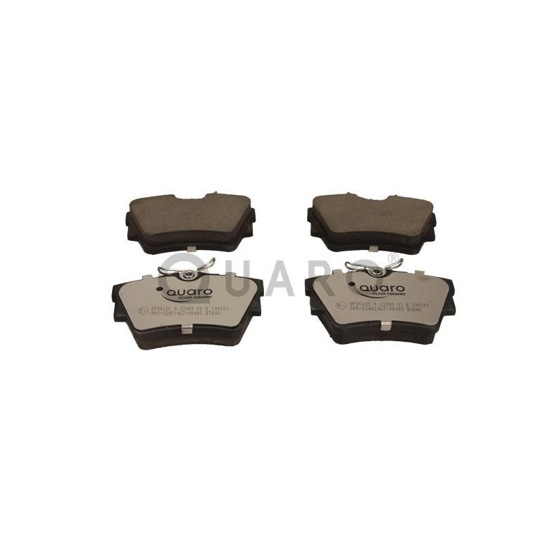 QUARO QP3612C Pastillas de freno trasero para Vivaro Trafic Primastar NV300 Talento