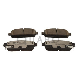 QUARO QP3663C Brzdové platničky zadné pre Astra Cruze Zafira Mokka Cascada Trax Orlando Ampera Aveo