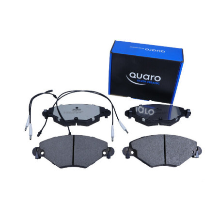 QUARO QP3927C Brzdové platničky predné pre Citroen C5