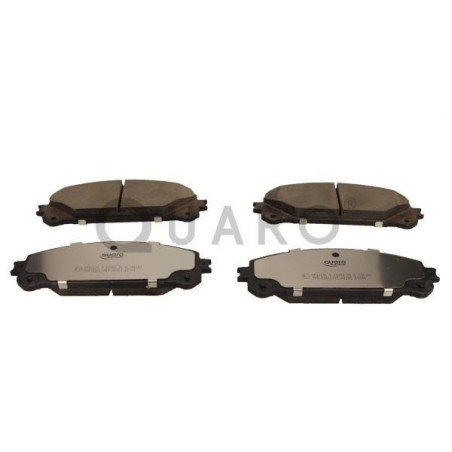 QUARO QP4019C Brzdové platničky predné pre RX NX Highlander RAV 4 RAV4 Sienna Alphard Camry Previa