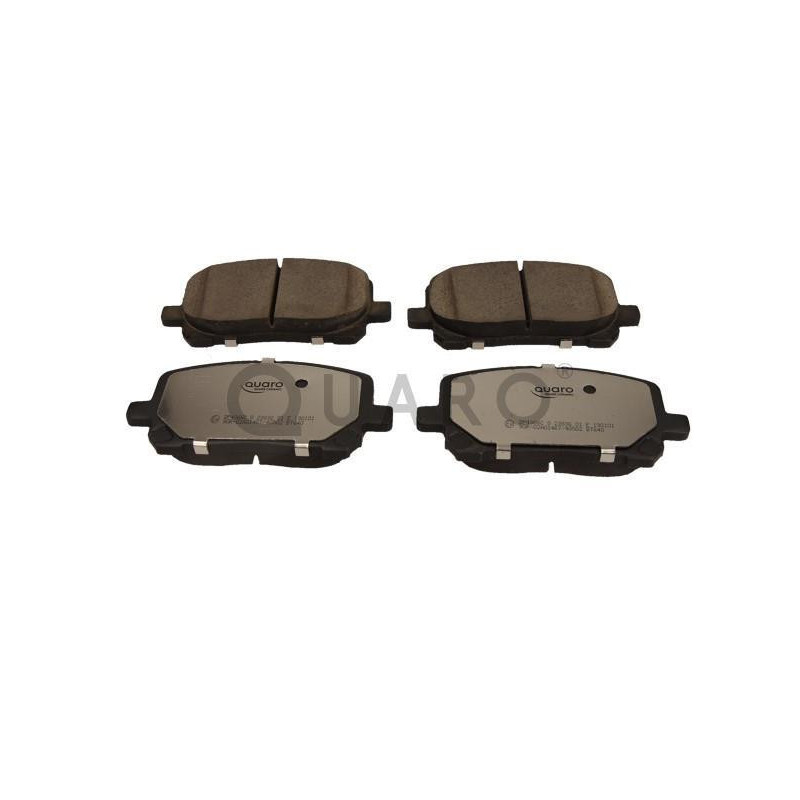 QUARO QP4366C Brzdové platničky predné pre Toyota Avensis Verso Matrix