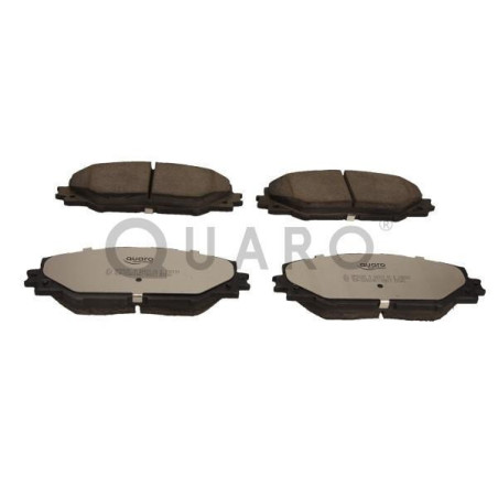 QUARO QP5928C Brzdové platničky predné pre RAV 4 Auris Prius Plus Matrix Mirai