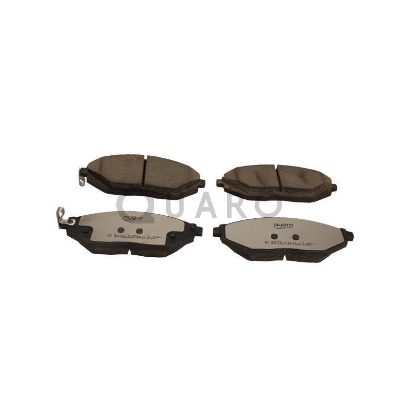 QUARO QP6387C Brzdové platničky predné pre Chevrolet Spark