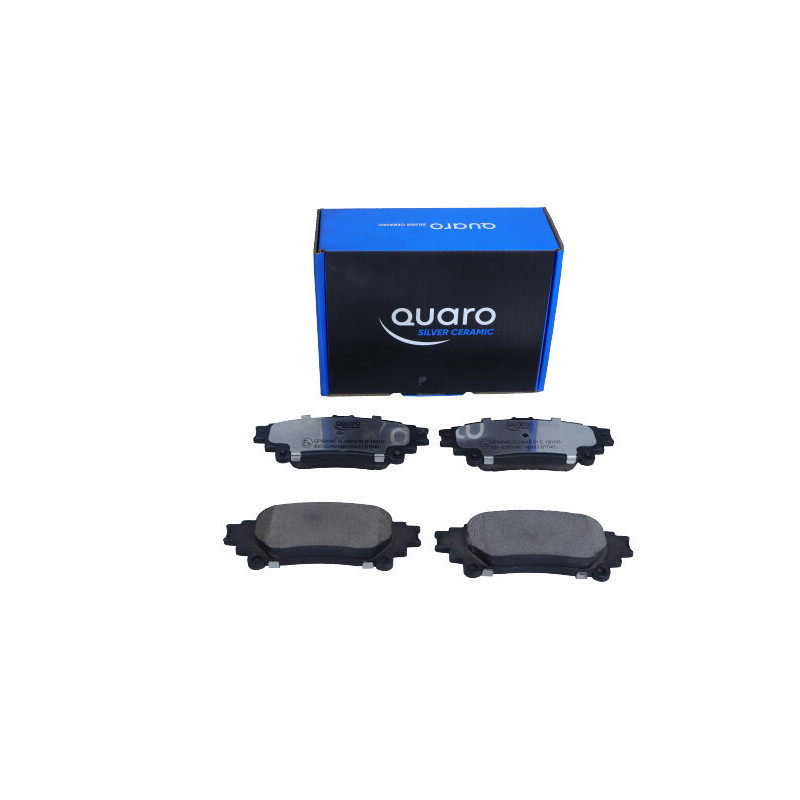 QUARO QP6454C Brzdové platničky zadné pre RX Sienna Highlander Prius Plus Mirai
