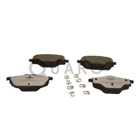 QUARO QP7024C Brzdové platničky zadné pre 308 508 3008 C4 Picasso Grand Picasso Spacetourer 5008