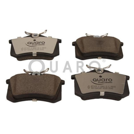 QUARO QP7107C Brake Pads Set Rear for A4 A6 405 Golf Passat 208 Megane Polo Exeo Scenic C3 Jetta MG