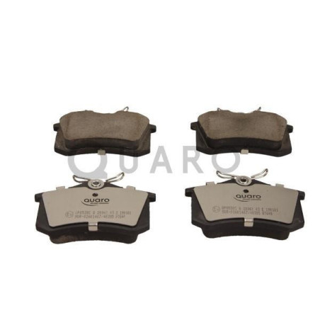 QUARO QP8538C Bremsbeläge Hinten für Megane Scenic Clio C3 Aircross Fluence Note Thalia Espace Wind