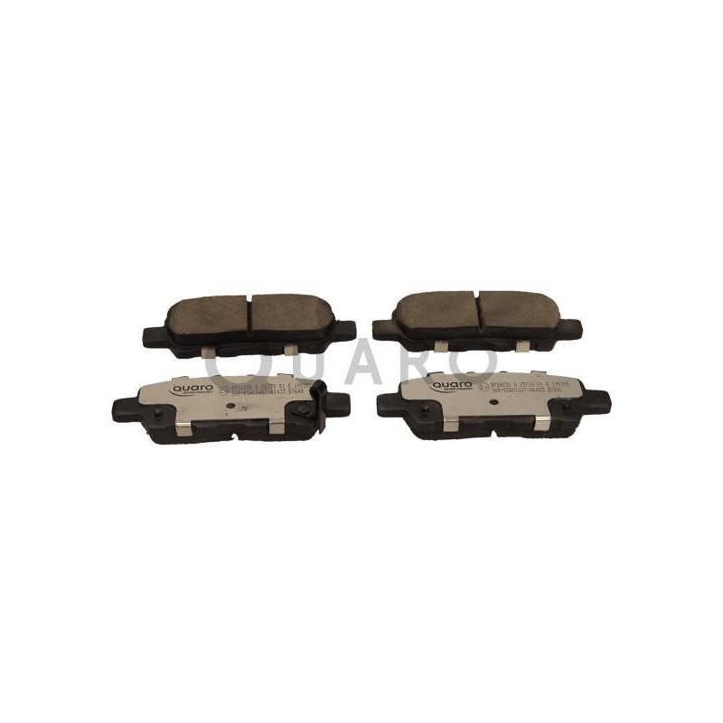QUARO QP2605C Brzdové platničky zadné pre Juke Koleos Q50 FX G EX Q60 Teana Altima Q70 Tiida Leaf M