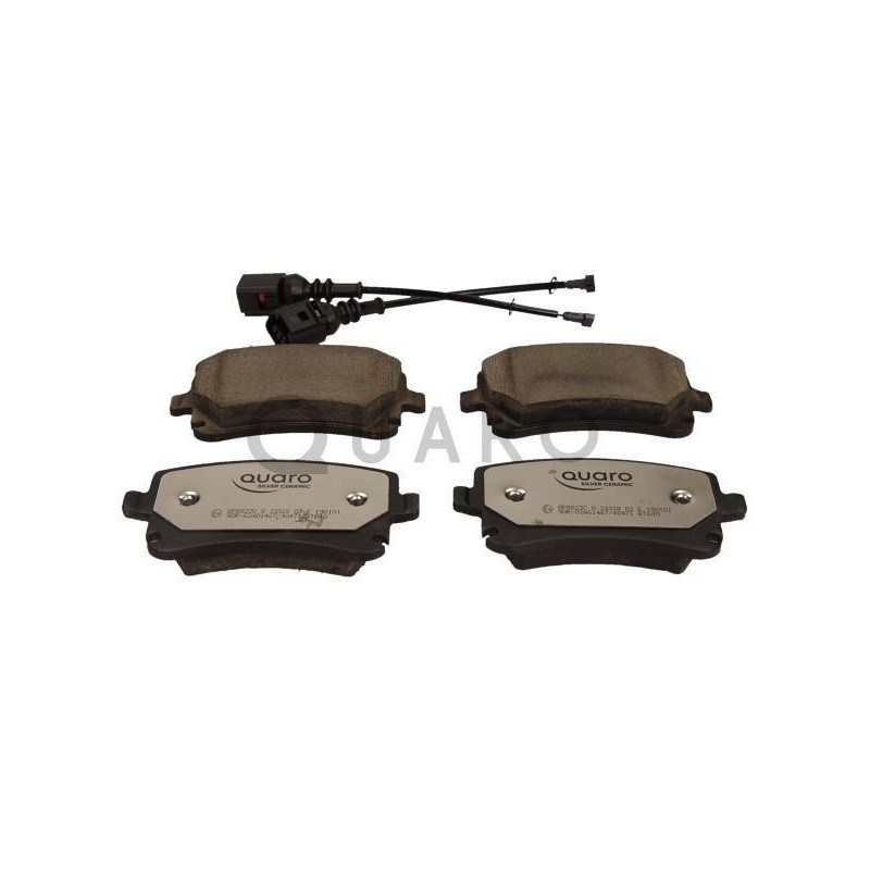 QUARO QP8823C Brake Pads Set Rear for Transporter A6 Multivan California A8 A4 Phaeton