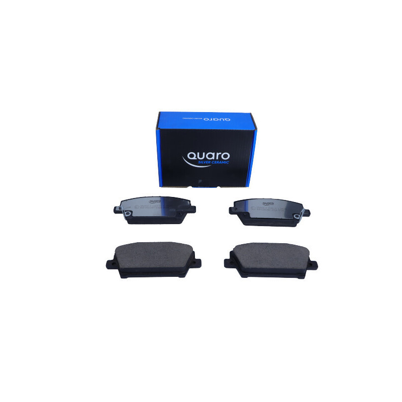 QUARO QP8372C Brzdové platničky predné pre Honda Civic