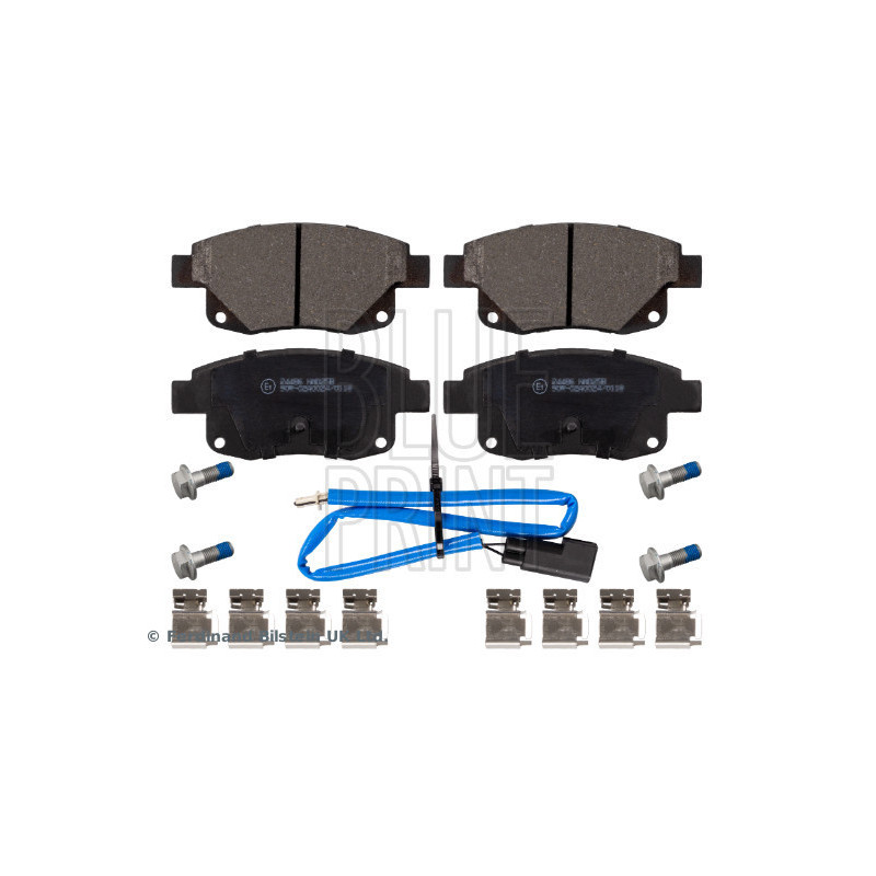 BLUE PRINT ADF124221 Klocki hamulcowe Tył dla