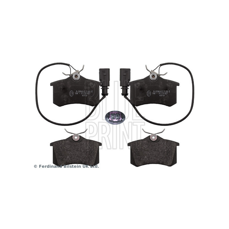 BLUE PRINT ADV184229 Brake Pads Set Rear for