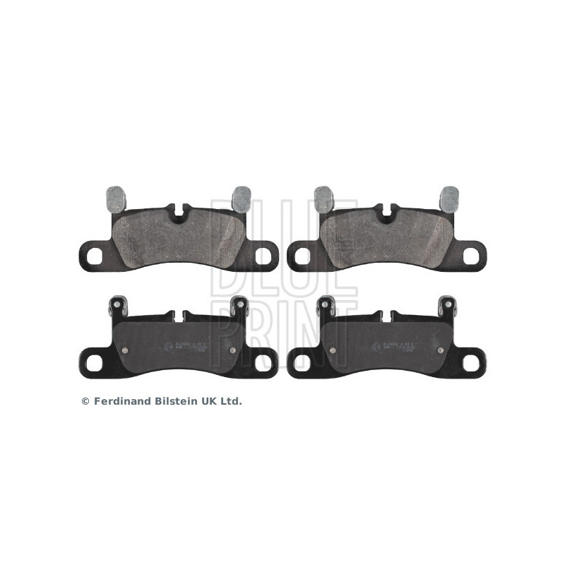 BLUE PRINT ADV184235 Brake Pads Set Rear for
