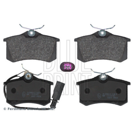 BLUE PRINT ADV184240 Brake Pads Set Rear for