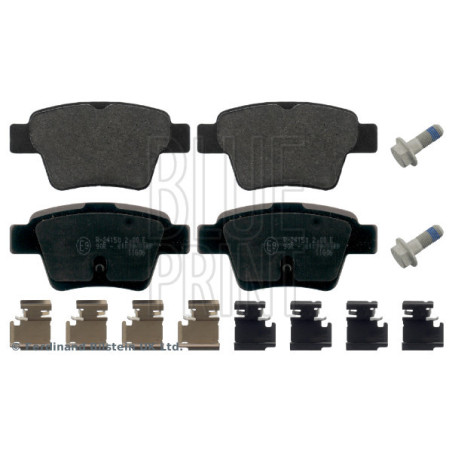BLUE PRINT ADP154226 Pastillas de freno Trasero para