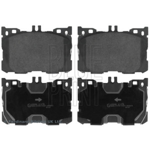 BLUE PRINT ADU174241 Pastillas de freno Delantero para