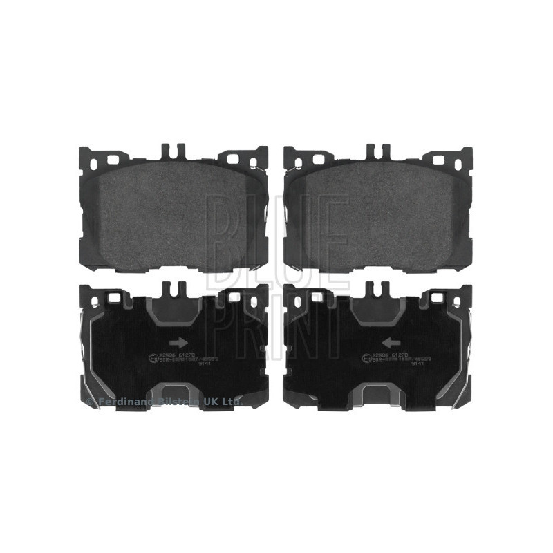 BLUE PRINT ADU174241 Bremsbeläge Vorne für