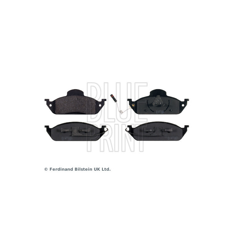 BLUE PRINT ADU174260 Brzdové destičky Přední pro