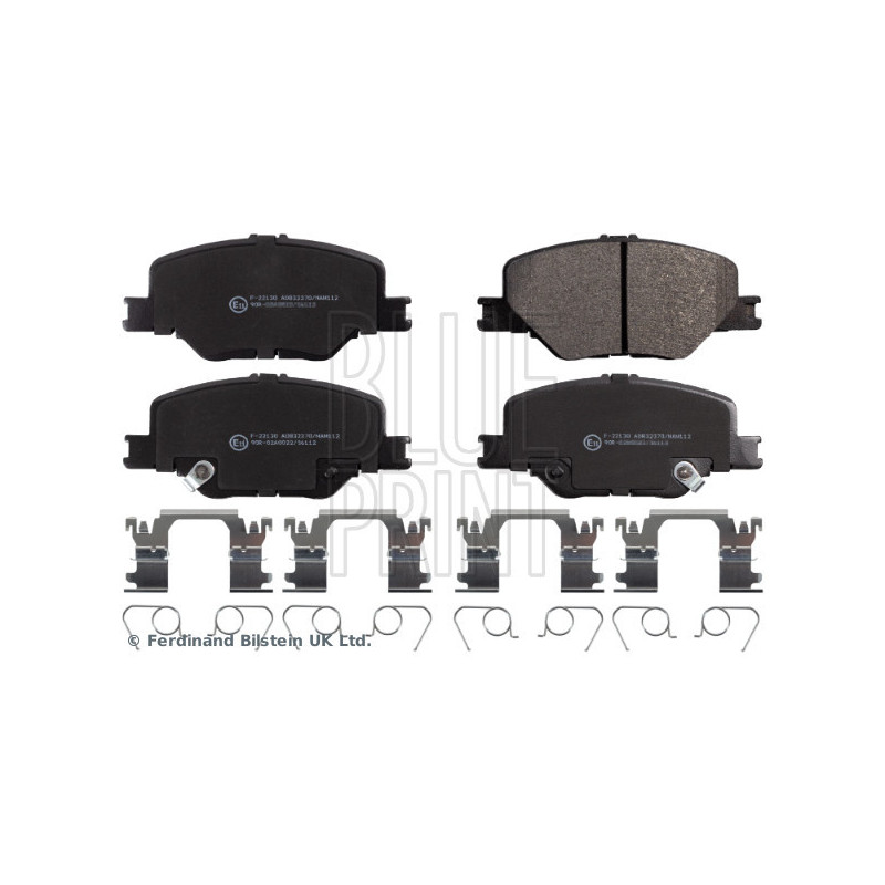BLUE PRINT ADW194219 Brake Pads Set Front for