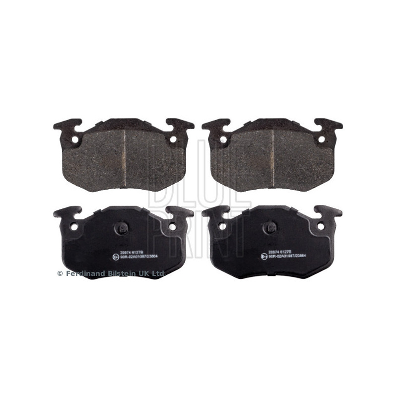 BLUE PRINT ADP154238 Bremsbeläge Hinten für
